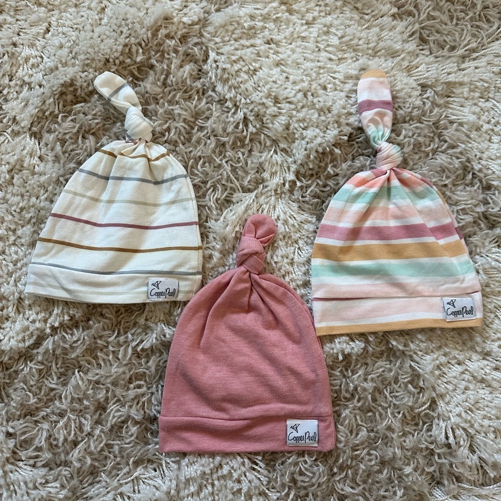 Copper Pearl Hats